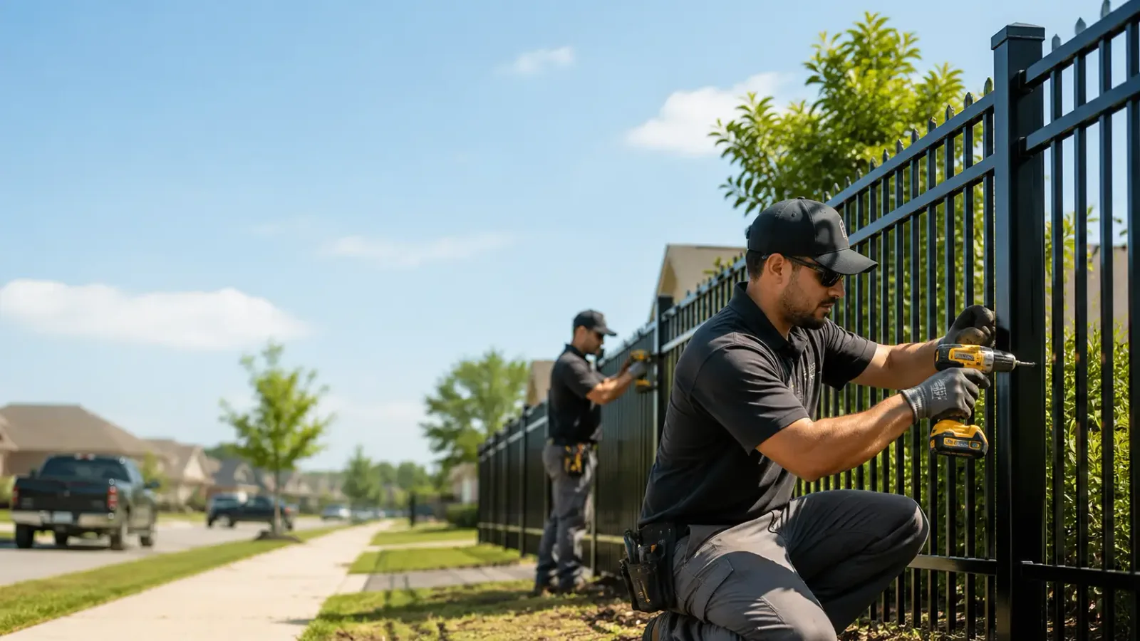 Metal Fence Installation in Mount Vernon, IA